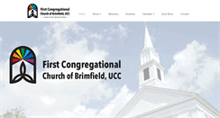 Desktop Screenshot of brimfielducc.org